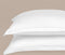 Coco & Cici - Bamboe Kussensloop 70 x 60 cm - Kussenhoes - Wit - 100% Eco Bamboe - Volant 2 cm - 1 stuk