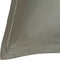 Coco & Cici - Bamboe Kussensloop 75 x 50 cm - Kussenhoes - Olijfgroen - 100% Eco Bamboe - Volant 2 cm - 1 stuk