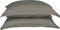 Coco & Cici - Bamboe Kussensloop 80 x 80 cm - Kussenhoes - Olijfgroen - 100% Eco Bamboe - Volant 2 cm - 1 stuk