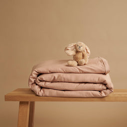 Coco & Cici Kind - TENCEL Twill Dekbedovertrek Peach | + 1 kussensloop 60x70 1 kussensloop 60x70