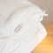 Coco & Cici - Tencel Dekbed Lente / Herfst 120 x 150 cm - 1 Persoons Beddengoed - Kinderdekbed - Lyocell - Ademend & Extra Zacht - Wit