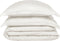 Coco & Cici - Tencel Sateen Dekbedovertrek 200 x 200 cm - 2 Persoons Beddengoed - Off White - Lyocell - Hypoallergeen & Extra Zacht - 2 Kussenslopen (60x70)