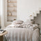 Coco & Cici - Tencel Sateen Hoeslaken 140 x 200 cm - 2 Persoons Beddengoed - Lyocell - Elastiek Rondom - Taupe - Extra Zacht