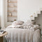 Coco & Cici - Tencel Sateen Hoeslaken 160 x 200 cm - 2 Persoons Beddengoed - Lyocell - Elastiek Rondom - Taupe - Extra Zacht