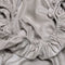 Coco & Cici - Tencel Sateen Hoeslaken 160 x 200 cm - 2 Persoons Beddengoed - Lyocell - Elastiek Rondom - Taupe - Extra Zacht