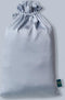 Coco & Cici - Tencel Sateen Hoeslaken 180 x 200 cm - 2 Persoons Beddengoed - Lyocell - Elastiek Rondom - Grijs Blauw - Extra Zacht