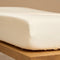 Coco & Cici - Tencel Sateen Hoeslaken 200 x 200 cm - 2 Persoons Beddengoed - Lyocell - Elastiek Rondom - Off White - Extra Zacht