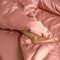 Coco & Cici - Tencel Sateen Hoeslaken 90 x 200 cm - 1 Persoons Beddengoed - Lyocell - Elastiek Rondom - Terra Roze - Extra Zacht