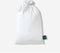 Coco & Cici - Tencel Sateen Hoeslaken 90 x 210 cm - 1 Persoons Beddengoed - Lyocell - Elastiek Rondom - Wit - Extra Zacht