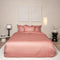 Coco & Cici - Tencel Sateen Hoeslaken Topper 180 x 200 x 10 cm - 2 Persoons Beddengoed - Lyocell - Elastiek Rondom - Terra Roze - Extra Zacht