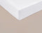 Coco & Cici - Tencel Sateen Hoeslaken Topper 180 x 200 x 10 cm - 2 Persoons Beddengoed - Lyocell - Elastiek Rondom - Wit - Extra Zacht