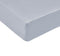 Coco & Cici - Tencel Sateen Hoeslaken Topper 180 x 210 x 5-8 cm - 2 Persoons Beddengoed - Lyocell - Elastiek Rondom - Grijs Blauw - Extra Zacht