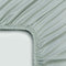 Coco & Cici - Tencel Sateen Hoeslaken Topper 180 x 210 x 5-8 cm - 2 Persoons Beddengoed - Lyocell - Elastiek Rondom - Grijs Groen - Extra Zacht