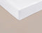 Coco & Cici - Tencel Sateen Hoeslaken Topper 180 x 210 x10 cm - 2 Persoons Beddengoed - Lyocell - Elastiek Rondom - Wit - Extra Zacht