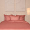 Coco & Cici - Tencel Sateen Kussensloop 50 x 60 cm - Kussenhoes - Lyocell - Extra Zacht & 100% Natuurlijk - Terra Roze