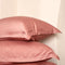 Coco & Cici - Tencel Sateen Kussensloop 50 x 60 cm - Kussenhoes - Lyocell - Extra Zacht & 100% Natuurlijk - Terra Roze