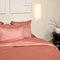 Coco & Cici - Tencel Sateen Kussensloop 50 x 60 cm - Kussenhoes - Lyocell - Extra Zacht & 100% Natuurlijk - Terra Roze