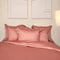 Coco & Cici - Tencel Sateen Kussensloop 50 x 60 cm - Kussenhoes - Lyocell - Extra Zacht & 100% Natuurlijk - Terra Roze