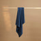 Coco & Cici - Tencel Sateen Kussensloop 60 x 50 cm - Kussenhoes - Lyocell - Extra Zacht & 100% Natuurlijk - Blauw - Volant 3 cm