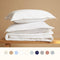 Coco & Cici - Tencel Sateen Kussensloop 60 x 50 cm - Kussenhoes - Lyocell - Extra Zacht & 100% Natuurlijk - Wit