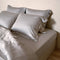 Coco & Cici - Tencel Sateen Kussensloop 70 x 50 cm - Kussenhoes - Lyocell - Extra Zacht & 100% Natuurlijk - Taupe - Zonder Volant