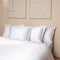 Coco & Cici - Tencel Sateen Kussensloop 70 x 60 cm - Kussenhoes - Lyocell - Extra Zacht & 100% Natuurlijk - Wit - Zonder Volant