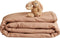 Coco & Cici - Tencel Twill Dekbedovertrek 100 x 135 cm - 1 Persoons Beddengoed - Kinderbeddengoed - Lyocell - Hypoallergeen & Extra Zacht - Peach