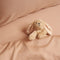 Coco & Cici - Tencel Twill Dekbedovertrek 100 x 135 cm - 1 Persoons Beddengoed - Kinderbeddengoed - Lyocell - Hypoallergeen & Extra Zacht - Peach