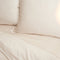 Coco & Cici - Tencel Twill Dekbedovertrek 140 x 200 cm - 1 Persoons Beddengoed - Beige - Lyocell - Ritssluiting & Extra Zacht - 1 Kussensloop (60x70)