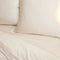 Coco & Cici - Tencel Twill Dekbedovertrek 220 x 260 cm - 2 Persoons Beddengoed - Beige - Lyocell - Ritssluiting & Extra Zacht - 2 Kussenslopen (60x70)
