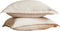 Coco & Cici - Tencel Twill Kussensloop 70 x 50 cm - Kussenhoes - Beige - Lyocell - Extra Zacht - Zonder Volant