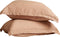 Coco & Cici - Tencel Twill Kussensloop 70 x 50 cm - Kussenhoes - Peach - Lyocell - Extra Zacht - Zonder Volant