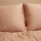 Coco & Cici - Tencel Twill Kussensloop 70 x 50 cm - Kussenhoes - Peach - Lyocell - Extra Zacht - Zonder Volant
