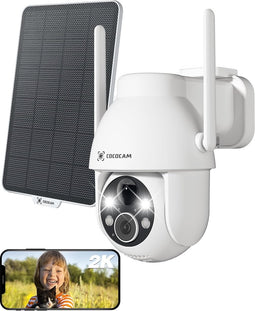 Cococam 2K Bewakingscamera: Jouw Ogen en Oren Buiten