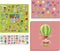 CoComelon stickers, 3 stickervellen met speelachtergrond - Bambolino Toys