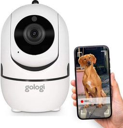 Gologi huisdiercamera - Pet camera - Full HD - Bewegingsdetectie - Two-way audio