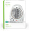 Nedis HTFA13CWT - Ventilatorkachel met thermostaat - 2 warmtestanden - Wit