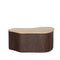Coffee Table Davi Travertin 80x70x31 Cm