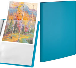 Presentatiemap A4 - Met 40 vakken - Showmap - Groen - ACROPAQ