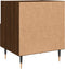 vidaXL - Nachtkastjes - 2 - st - 40x35x47,5 - cm - bewerkt - hout - bruin - eikenkleur