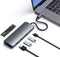 Satechi USB-C Hybrid Multiport Adapter - SSD aansluiting - 4K HDMI - Grijs