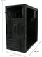 LC-Power 2015MB - Micro-ATX Tower - 2x 2.5