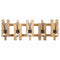 Wandkapstok Alexandra House Living Natuurlijk Sparrenhout 10 x 25 x 70 cm