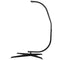 Coast C-vormige Hangstoel Standaard - 207cm - 150kg - Zwart