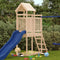 vidaXL Speeltoren met ladder 53x110x214 cm massief grenenhout