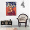 Schilderij Alexandra House Living Canvas Sparrenhout 120 x 3 x 90 cm