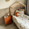 Cokos Bedhuisje Rotan Hoofdbord - 140x98x40cm - Naturel