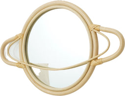 Cokos Saturn rotan spiegel