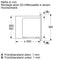 NEFF HLAWG26S3 - Inbouw-magnetron - 800 W - Zwart