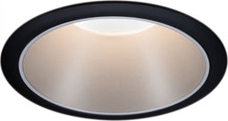 Cole - Recessed lighting spot - GU10 - 1 bulb(s) - LED - 10 W - Black - Silver